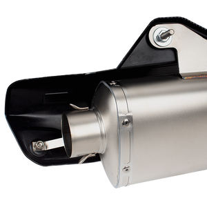 Système d'échappement complet modifié pour <span class=keywords><strong>CFMOTO</strong></span> <span class=keywords><strong>450</strong></span> <span class=keywords><strong>SR</strong></span> 450sr ligne de moto tuyau de liaison avant en acier inoxydable connecter silencieux avec couvercle - Product Image 5