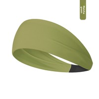 Diadema Deportiva Elástica de Nailon para Mujer, Absorbente de Sudor, para Correr, Fitness, Yoga, con Borde Ancho, para las Cuatro Estaciones