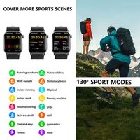 Montre connectée F540 avec pompe à air, tensiomètre, airbag gonflable, ECG, surveillance du rythme cardiaque et du sommeil pour Android iOS