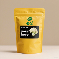 Support personnalisé Extrait de chou-fleur de qualité alimentaire en poudre 99% de légumes Poudre de chou-fleur