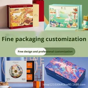 Cosmetic Packaging Box Custom Light Luxury Color Gift Box Souvenir Box Bulk Logo Printing White <strong>Cardboard</strong> <strong>Model</strong> 003 Zhejiang - Product Image 2