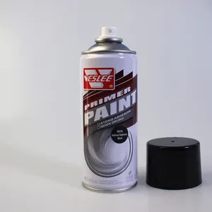 OEM Service Excellent Water Resistance Hydrophobic Coating Substrate Black Aerosol Paint