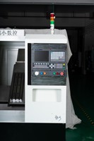 Fresadora CNC Hidráulica, Máquina de Torreta de Control Numérico, Torno con Alimentador Automático, Mini Torno para Mecanizado de Metales