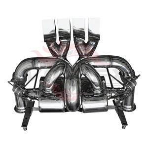 Vortex SUS304 Valvetronic Exhaust for Lamborghini Aventador LP700 LP750 SV 6.5L V12 Performance Muffler - Product Image 4