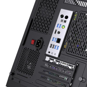 Lovingcool OEM ODM RGB PC 캐비닛 곡선 강화 유리 흰색 게임 PC 케이스 미드 타워 도매 Matx 데스크탑 컴퓨터 케이스 - Product Image 6