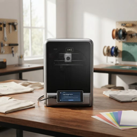 Imprimante 3D FDM Profit K2 Pro Combo haute résolution 600 mm/s, automatique, compatible PLA/PETG/ABS, bureau, USB/WiFi, 1 an de garantie