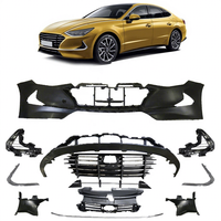 HARGA TERBAIK MOBIL KOREA BARU RAKITAN LENGKAP SET BUMPER DEPAN PLASTIK UNIVERSAL dengan KAIT TOWING BODY KIT MOBIL untuk SONATA 2020