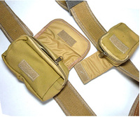 Ceinture tactique de sécurité en coton de 50 mm, pratique et durable, avec fermeture éclair, ceinture à outils personnalisée pour l'extérieur, vente en gros
