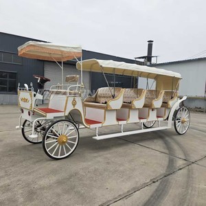Charrette Électrique de Tourisme à 4 Roues, Buggy de Luxe pour Sites Panoramiques et Événements de Mariage, Alimentation Durable sur Batterie - Product Image 2