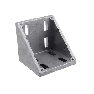 310.2500/370.2500 Aluminium profile connector largest size 90x90 angle support bracket
