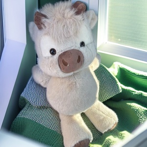 Peluche Cagnelette Su Gao Di, Célébrité Internet, pour câliner et dormir, rembourrée de coton PP, cadeau d'anniversaire pour <span class=keywords><strong>fille</strong></span> 5-7 ans - Product Image 4