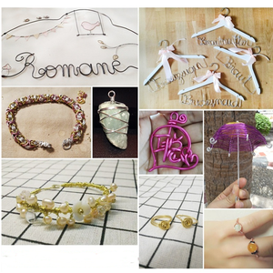 Filo di coda di tigre in filo di acciaio inossidabile dolce colorato di vendita calda per la creazione di gioielli - Product Image 6