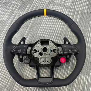 Convient aux accessoires Volkswagen Polo <span class=keywords><strong>Golf</strong></span> Volant entièrement en cuir GTD Jetta Tiguan Passat B7 B8 GTI GTI R GTD <span class=keywords><strong>Golf</strong></span> 7 Mk7 - Product Image 6