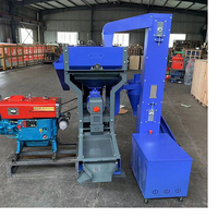 Machine à décortiquer le riz multifonctionnelle automatique pour usage domestique, 500 kg/h, moteur diesel, entraînement combiné, décortiqueuse de riz pour le riziculture