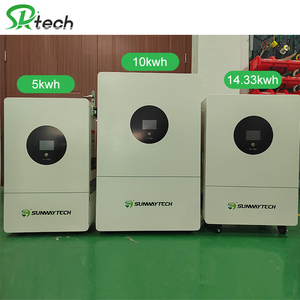 Batterie solaire LiFePO4 de qualité industrielle, cellules de grade A, 51.2V 100Ah 200Ah 10KWh, pour stockage d'énergie domestique - Product Image 1