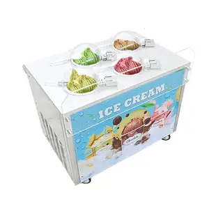 Commercial Ice Cream Machine Gelato Fresh Air Cooled Fresh Gelato Yogurt Batch Freezer