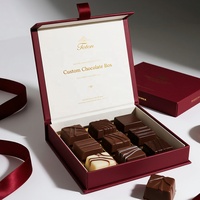 Boîtes cadeaux de luxe personnalisées pour chocolats, emballages pour aliments, bonbons, biscuits et boîtes magnétiques