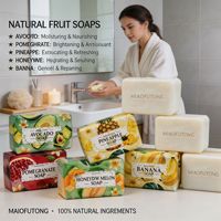 Savon Artisanal Parfumé aux Huiles Essentielles de Fruits 250g, Fabrication Française, Parfum Longue Durée, Nettoyage en Profondeur, OEM ODM