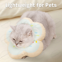 Colliers réglables en forme de cône Elizabeth pour animaux de compagnie Collier de récupération étanche pour chien et chat
