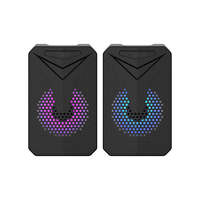 Mini Altavoces Estéreo de Escritorio con Bajos, USB 2.0, Woofer, para Juegos, Portátiles, PC, Sistema de Altavoces con Alimentación