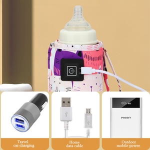 Funda Térmica para Biberón con Carga USB, Bolsa Aislante para Alimentación de Bebés Recién Nacidos, Calentador de Leche Portátil para Bebés, Cuidado Infantil - Product Image 4