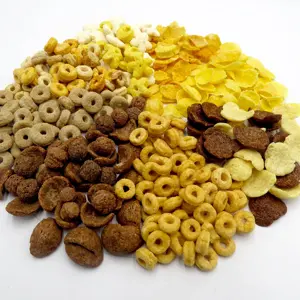 Puffed Corn Machinery Breakfast Cereal Snack Food Making Machine Line Puff Inflating Production