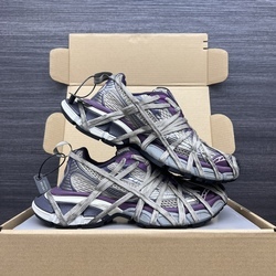 Mocassins de Luxe Rétro pour Hommes Antonim à Rayures, Grande Taille 3XL, Semelle Épaisse, Tige en Maille Légère, Collection Automne - Product Image 3