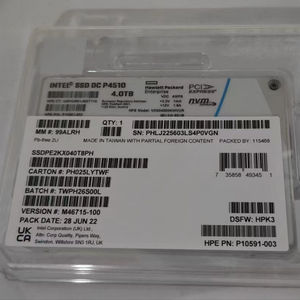 P10591-003 DC P4510系列4.0tb 2.5 "PCIe 3.1x4固态硬盘 - Product Image 1