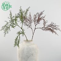Goede prijs 77cm kunstmatige dennennaalden tak met delicaat blad voor binnenhuisdecoratie, hoteldecoratie, bruiloft en bloemstukken