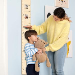 <span class=keywords><strong>Tableau</strong></span> de hauteur personnalisé Règle de mesure pour enfants pour mur Règle de croissance en bois pour enfants et décoration en bois pour bébé - Product Image 6