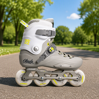 Patins à roulettes freestyle pour adultes, roues PU 4x80mm, roulements ABEC 7, patins à roulettes pour la remise en forme urbaine
