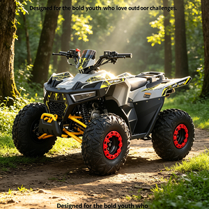Nouveau design Modèle 2026 <span class=keywords><strong>Quad</strong></span> tout-terrain sportif pour adultes 125cc 4 temps à essence à transmission automatique par chaîne avec frein à disque - Product Image 1