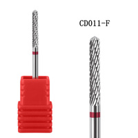 Brocas de carburo de tungsteno de diferentes tamaños y colores, cortador de uñas de cerámica para taladro de uñas
