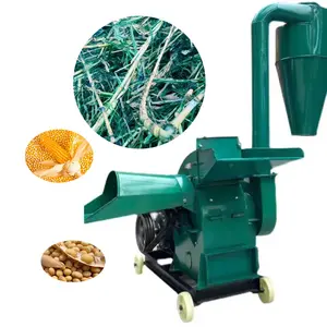 11kw380v grama molhada seca feno moedor máquina alimentação animal milho milho moedor máquina HJ-GC500