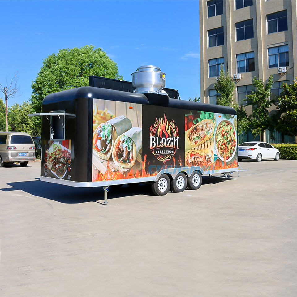 Chammp 2026 Concession Catering Mobile Bar BBQ Food Trailer Fully ...