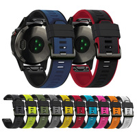 22 26mm Smartwatch für Garmin Fenix 6 6X Pro 5 5X Plus 7 7X Epix Armband Uhren armband Ansatz S60 S62 Silikon Easyfit Armband