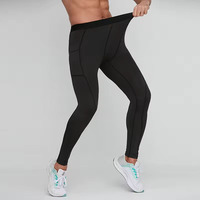Pantalon d'entraînement de course à pied décontracté pour hommes respirant à séchage rapide poches latérales élastiques pantalons serrés de sport pour la course à pied