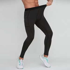 <span class=keywords><strong>Pantalon</strong></span> d'entraînement de course à pied décontracté pour hommes respirant à séchage rapide poches latérales élastiques pantalons serrés de sport pour la course à pied - Product Image 4
