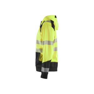 BLAKLADER - 354625283399L Suéter con capucha Hi-Vis Amarillo/Negro-EAN 7330509610008 ROPA DE TRABAJO DE LA HI-VIS - Product Image 5