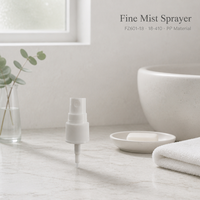 Feinzerstäuber 18/410 Kleine Sprühpumpe Schwarz Weiß Transparent für Parfüm Toner Flasche Kunststoff PP Kosmetik Großhandel