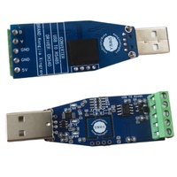 Konverter Serial USB Ke RS485 RS422 Industri Terisolasi CH340G Perlindungan TVS Setengah Dupleks Dua Arah Lightning U485