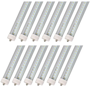 Le double <span class=keywords><strong>tube</strong></span> <span class=keywords><strong>LED</strong></span> <span class=keywords><strong>T8</strong></span> <span class=keywords><strong>36W</strong></span> en forme de V allume le corps en verre de Double rangée de <span class=keywords><strong>1200mm</strong></span>/4ft <span class=keywords><strong>Tube</strong></span> <span class=keywords><strong>LED</strong></span> de Double rangée de <span class=keywords><strong>1200mm</strong></span>/4ft - Product Image 6