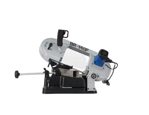 Angle Cutting Metal Band Saw Machine for Metal Cutting PVC Cutting High Quality BR-140F