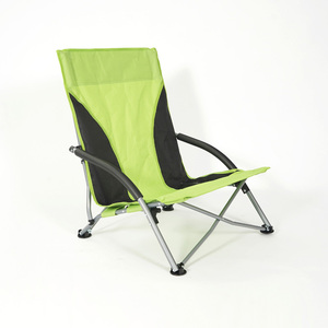 Sedia <span class=keywords><strong>da</strong></span> <span class=keywords><strong>Spiaggia</strong></span> Pieghevole Moderna con Telaio in Alluminio <span class=keywords><strong>e</strong></span> Tessuto in Poliestere, Stile Pesca, Arredo <span class=keywords><strong>da</strong></span> Esterno per Parchi <span class=keywords><strong>e</strong></span> Spiagge - Product Image 3