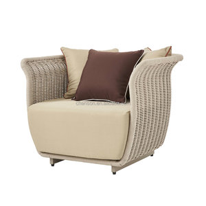 Muebles para el hogar de lujo de diseño moderno al aire libre salón Villa sofá jardín cuerda sofá de alta calidad - Product Image 6
