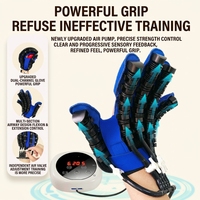 Gants robotisés de rééducation hydraulique certifiés CE pour hémiplégie, dispositif d'exosquelette de main pour exercices et entraînement des doigts, garantie 2 ans