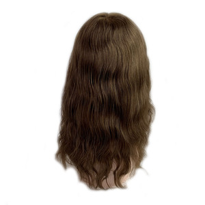 Nieuwe populaire toupet voor vrouwen, superfijn mono pruik van echt haar - Product Image 5