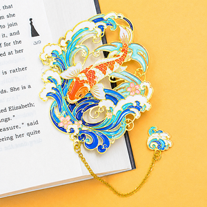 Luxurious Custom Hollowed Out Metal Book Tags with Tassel for Luxury Merchandise - Product Image 5