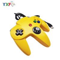 Controlador con Cable para N64 USB para Nintendo 64 3DS, Controlador USB, Gamepad, Joystick para N64 USB