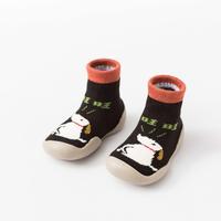 Chaussures souples pour bébé, chaussures chaudes absorbant les chocs, chaussures confortables pour nourrissons en intérieur